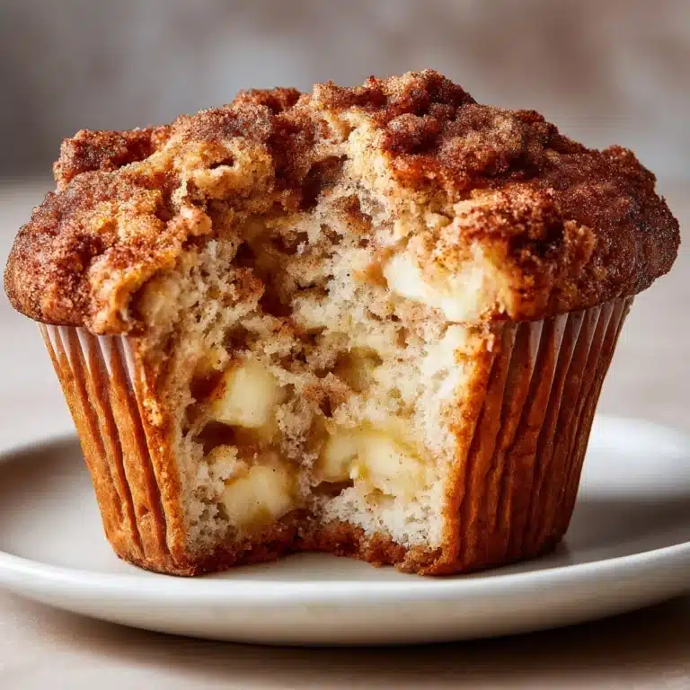Apple Cinnamon Greek Yogurt Muffins