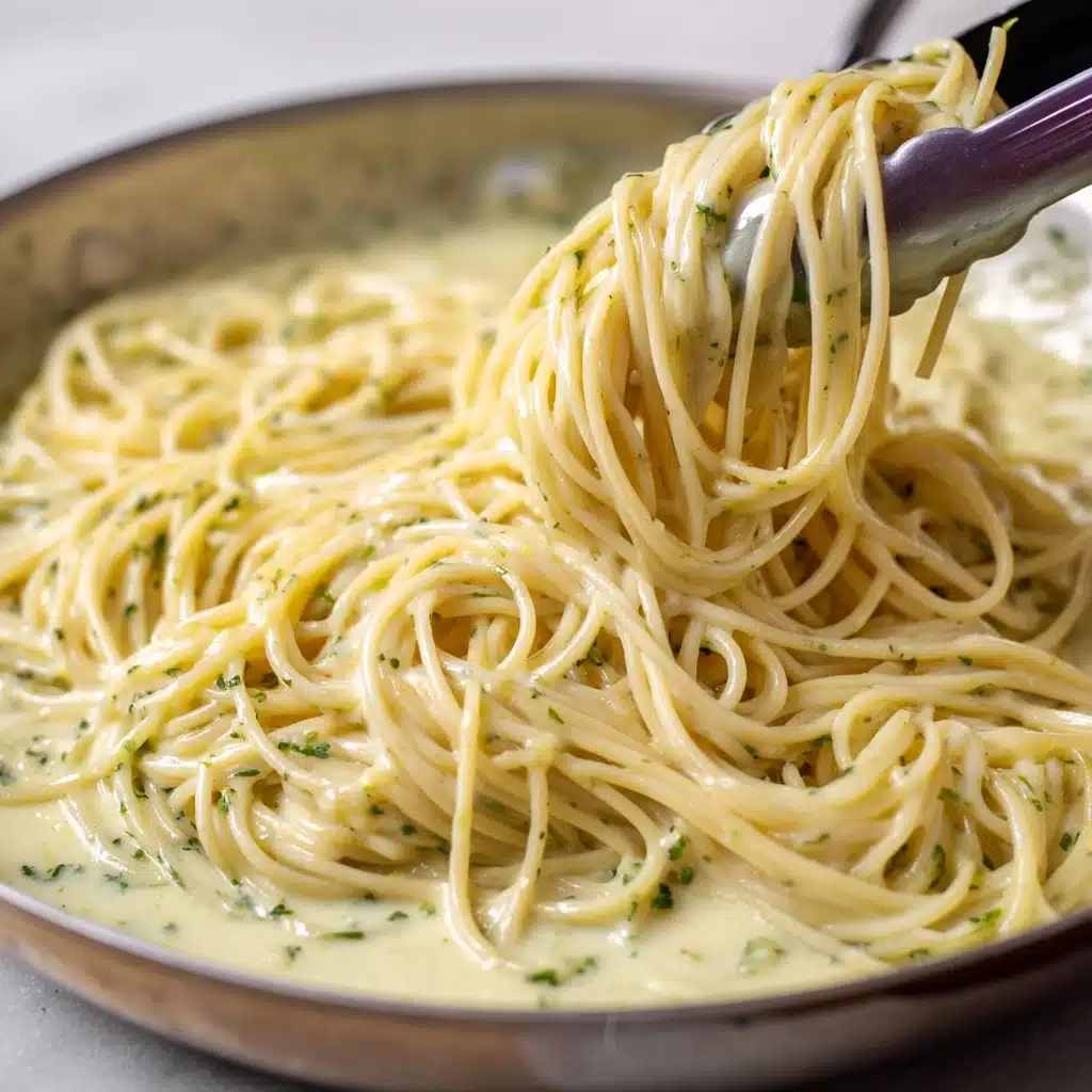 Lemon Pesto Pasta with Burrata Recipe - Recipe Image