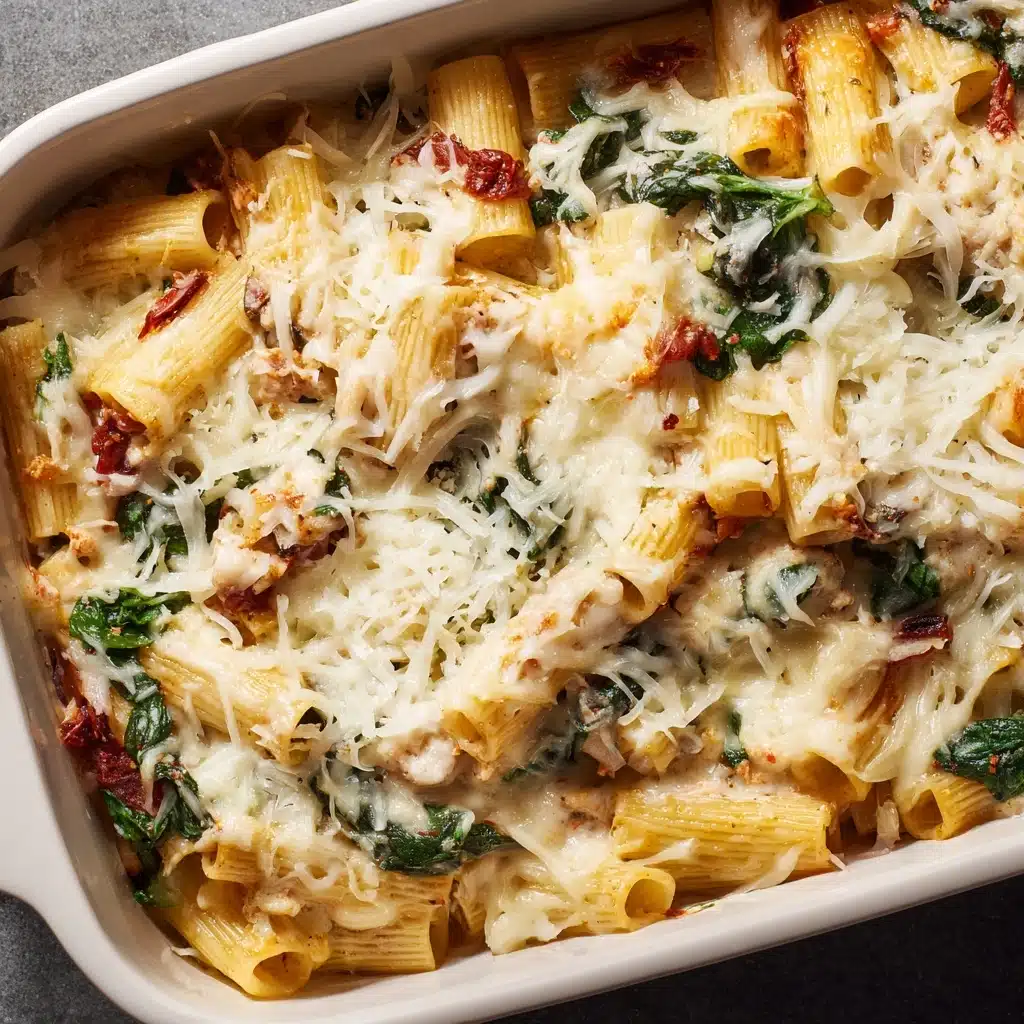 Caramelized Onion Pasta Bake Recipe