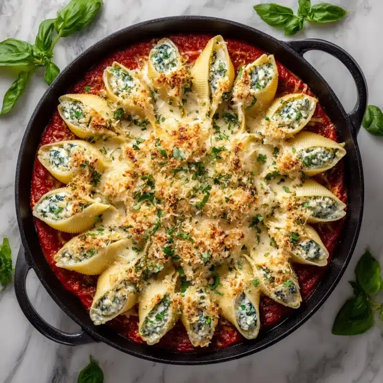 Spoon the sauce into the bottom of a skillet or oven-safe baking dish Recipe
