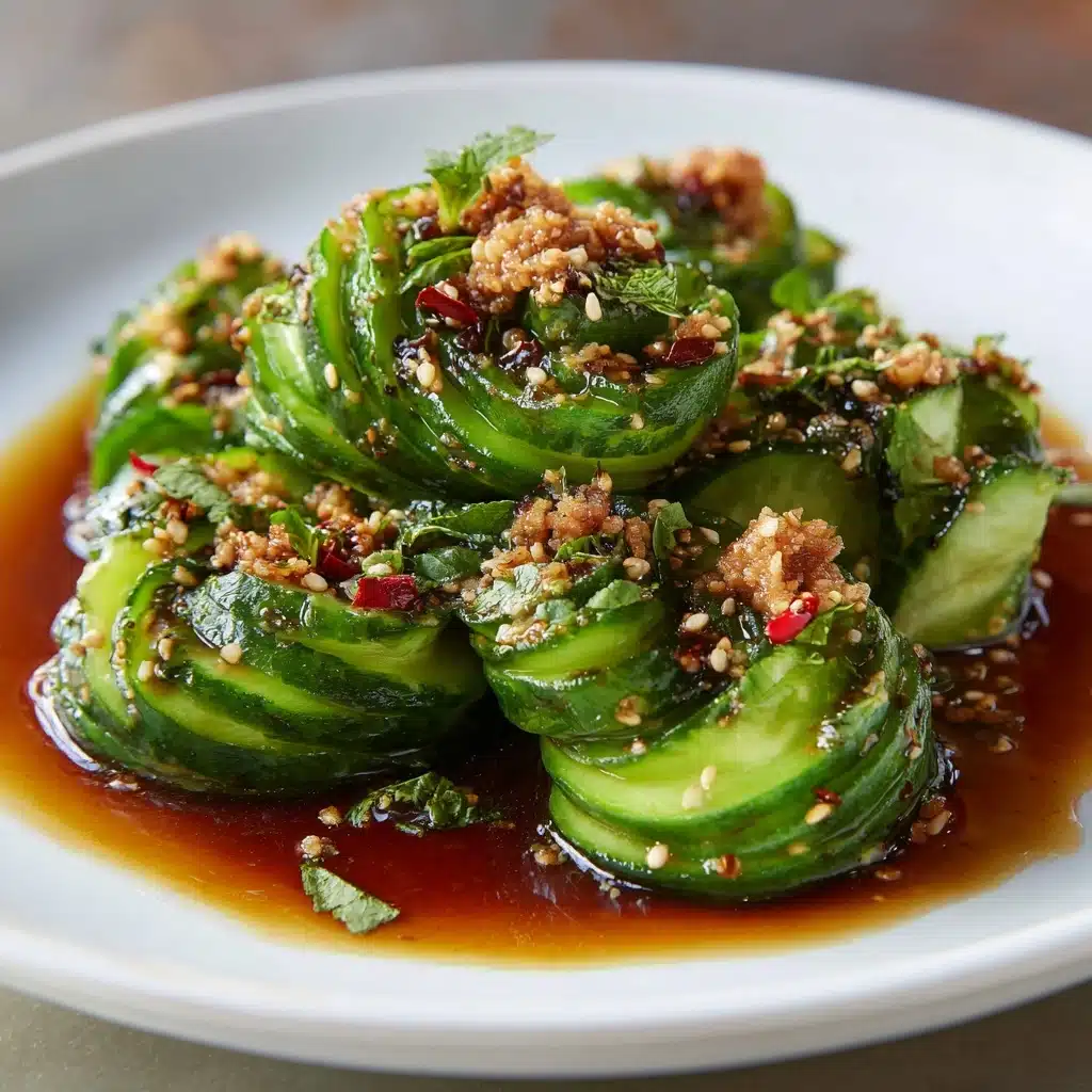 Easy & Quick Spicy Asian Cucumber Salad Recipe