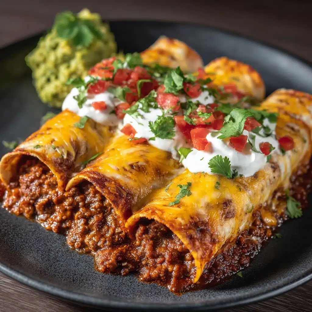 EASY GROUND BEEF ENCHILADAS: Quick Recipe You’ll Love! Recipe - Recipe Image