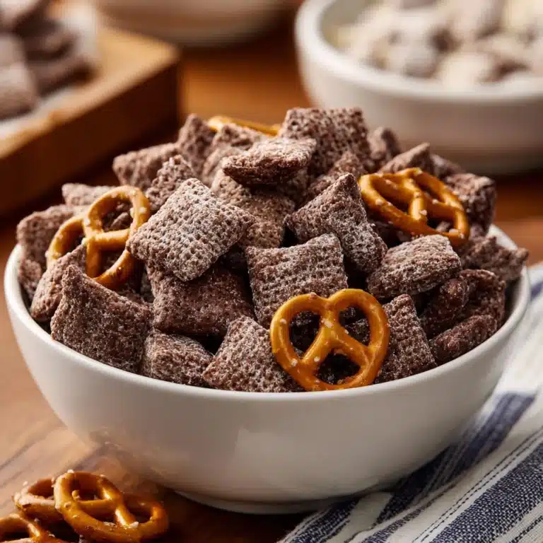 Brownie Batter Puppy Chow Recipe