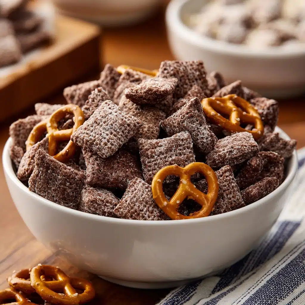 Brownie Batter Puppy Chow Recipe