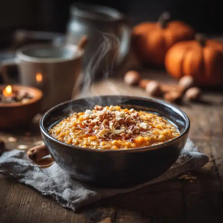 Pumpkin Spice Oatmeal Recipe