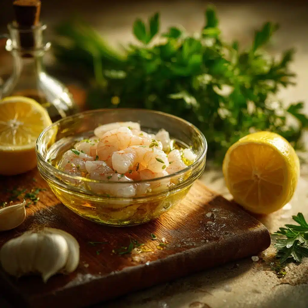 Lemon Garlic Shrimp Bowl Recipe - Recipe Image