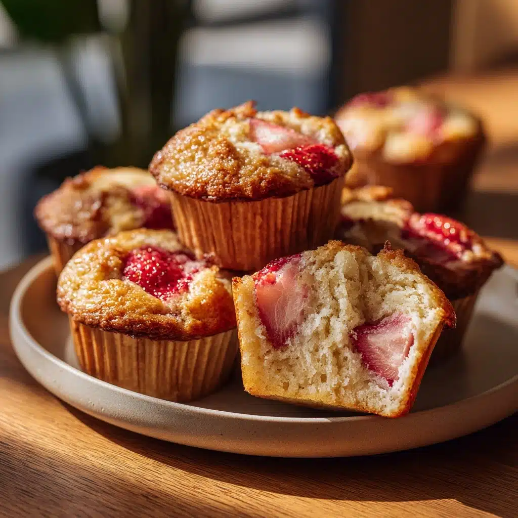 Strawberry Yogurt Muffins Recipe