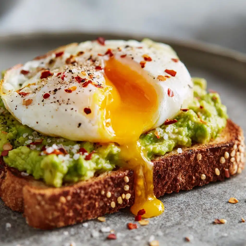 Avocado Toast with Poached Egg Recipe - Recipe Image