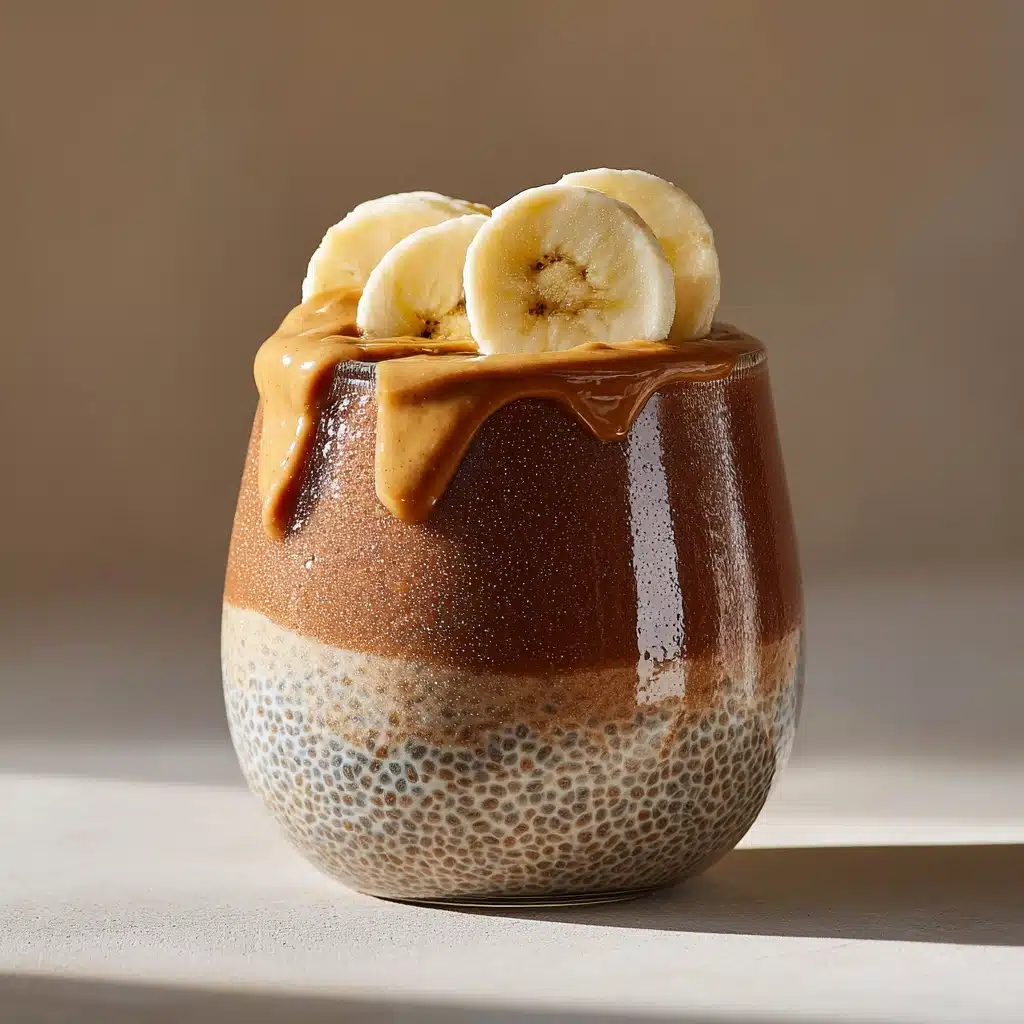 Chia Pudding with Dark Chocolate & Almond Butter Recipe - Recipe Image