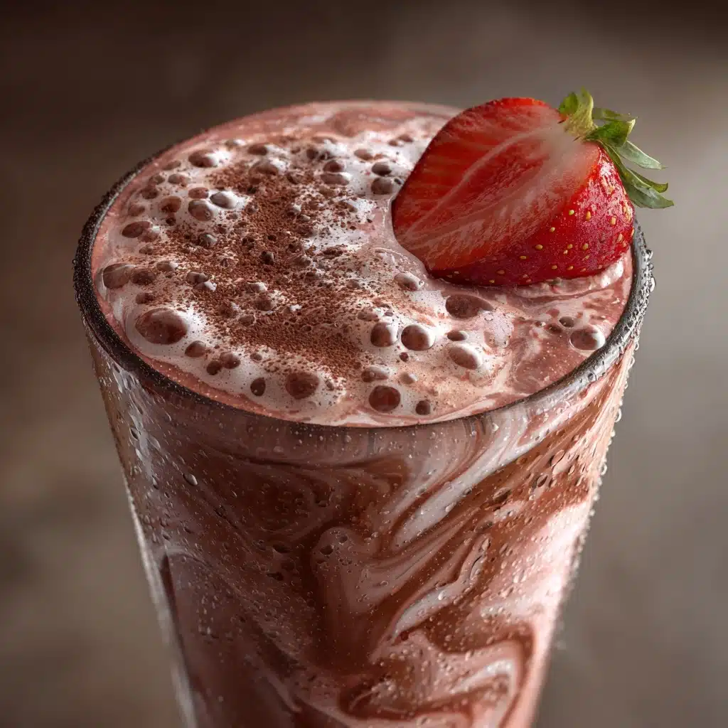 Chocolate Strawberry Smoothie Recipe - Recipe Image