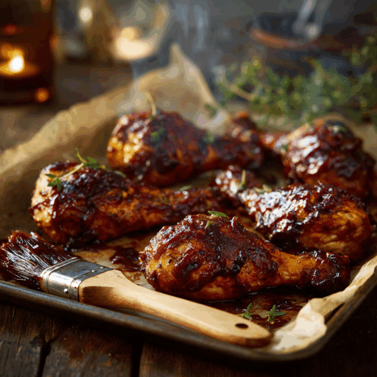 BBQ Chicken Legs (Oven-Baked) Recipe