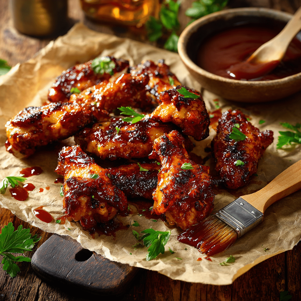 BBQ Chicken Wings Recipe - Recipe Image