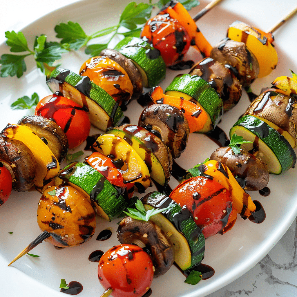 Grilled Veggie Skewers Recipe