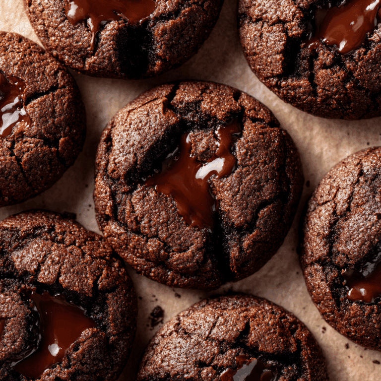 Double Chocolate Espresso Cookies