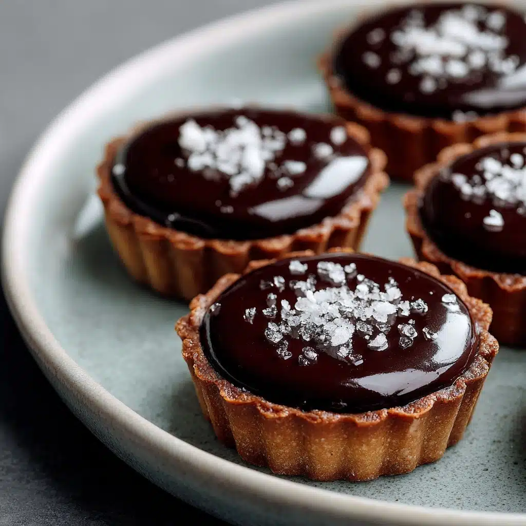 Mini Chocolate Ganache Tartlets with Sea Salt
 - Recipe Image