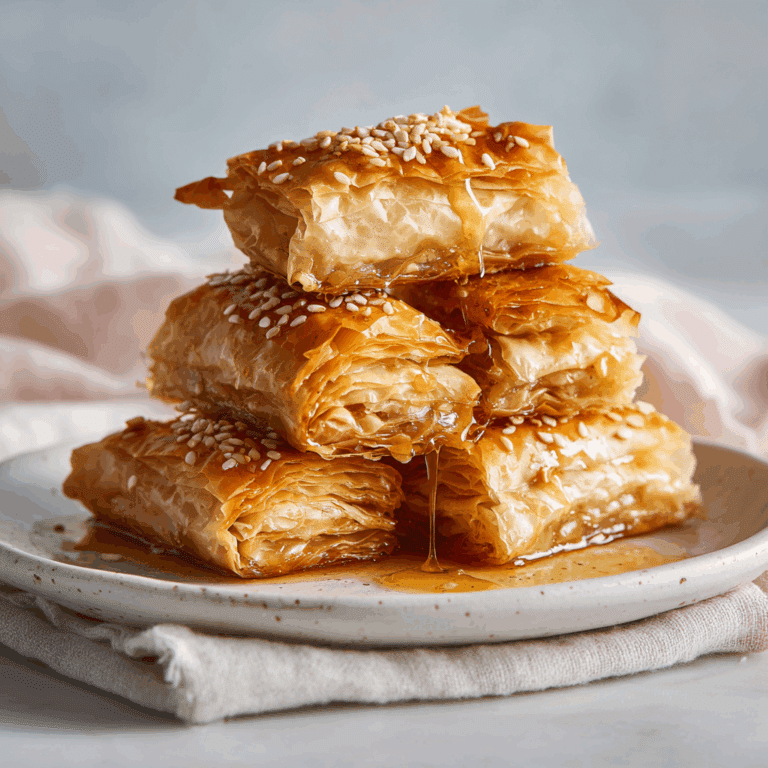 Crispy Feta Phyllo Rolls Recipe