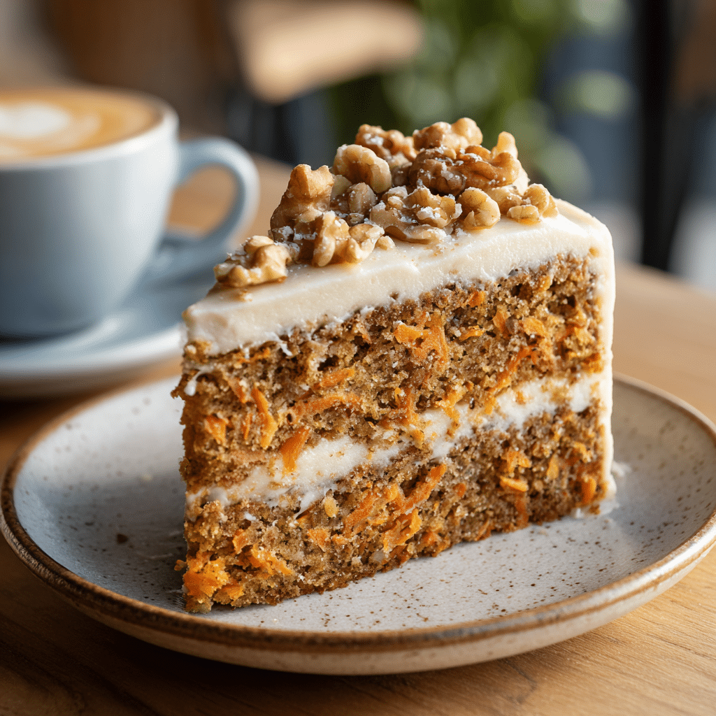 Vegan Carrot Cake with Cashew Frosting Recipe - Recipe Image