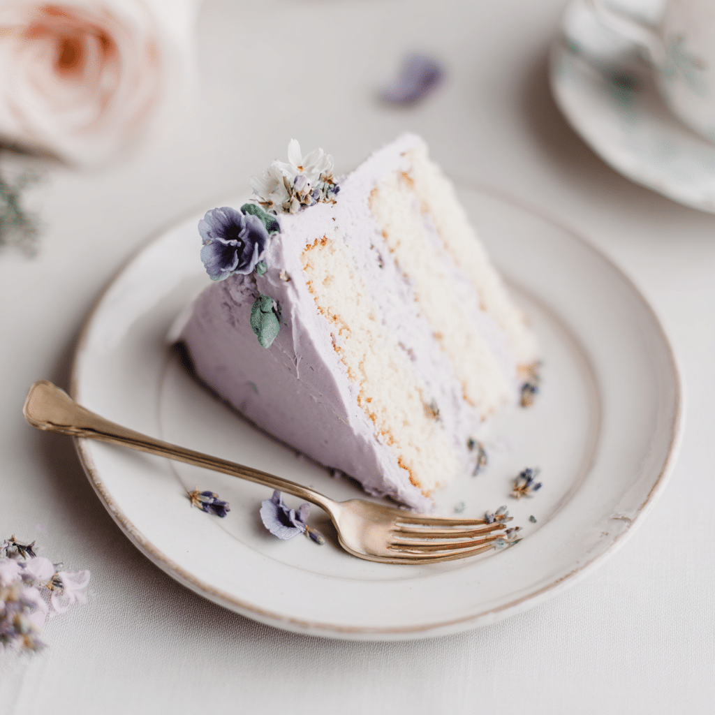 Lavender Dream Cake Recipe - Recipe Image