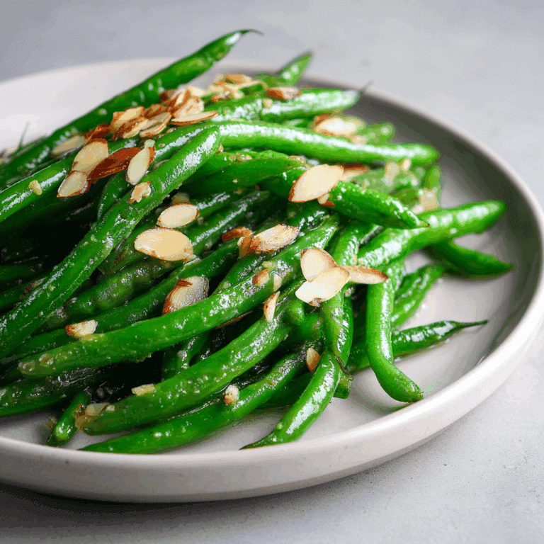 Lemon Butter Green Beans Recipe