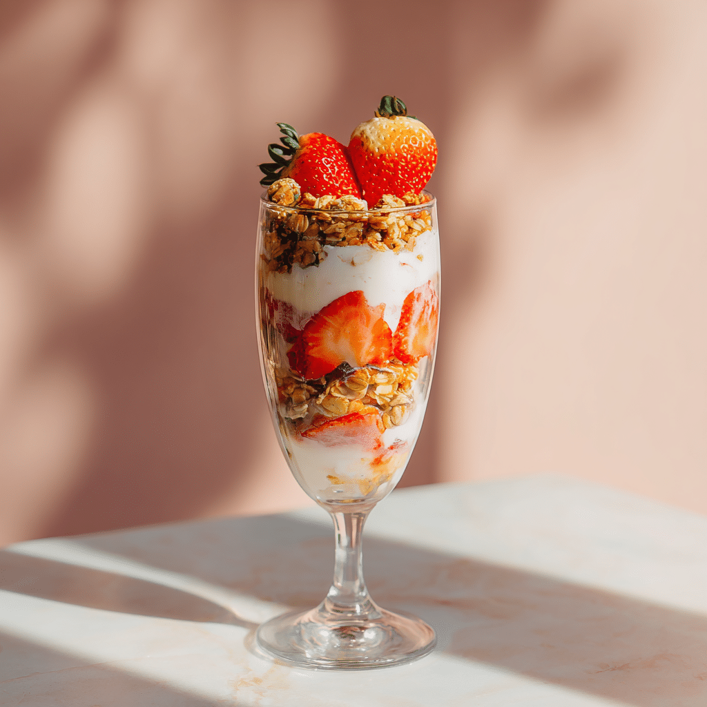 Strawberry Yogurt Parfait Recipe - Recipe Image