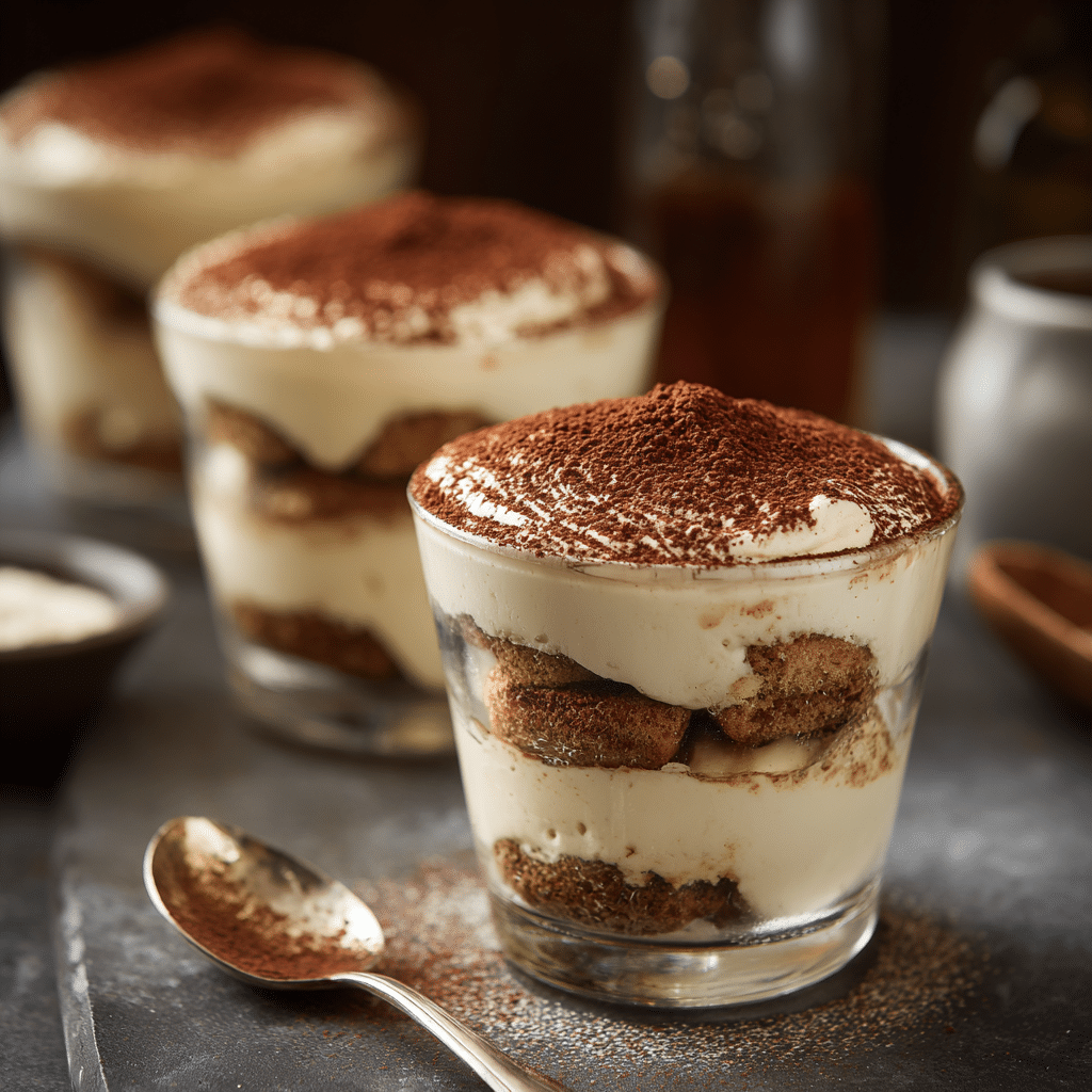 Coffee Tiramisu Cups Recipe