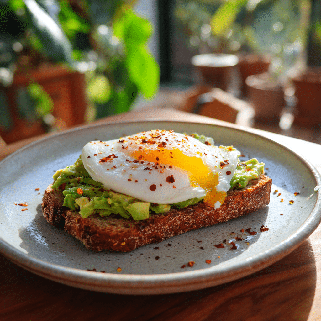 Avocado Toast with Poached Egg - Recipe Image