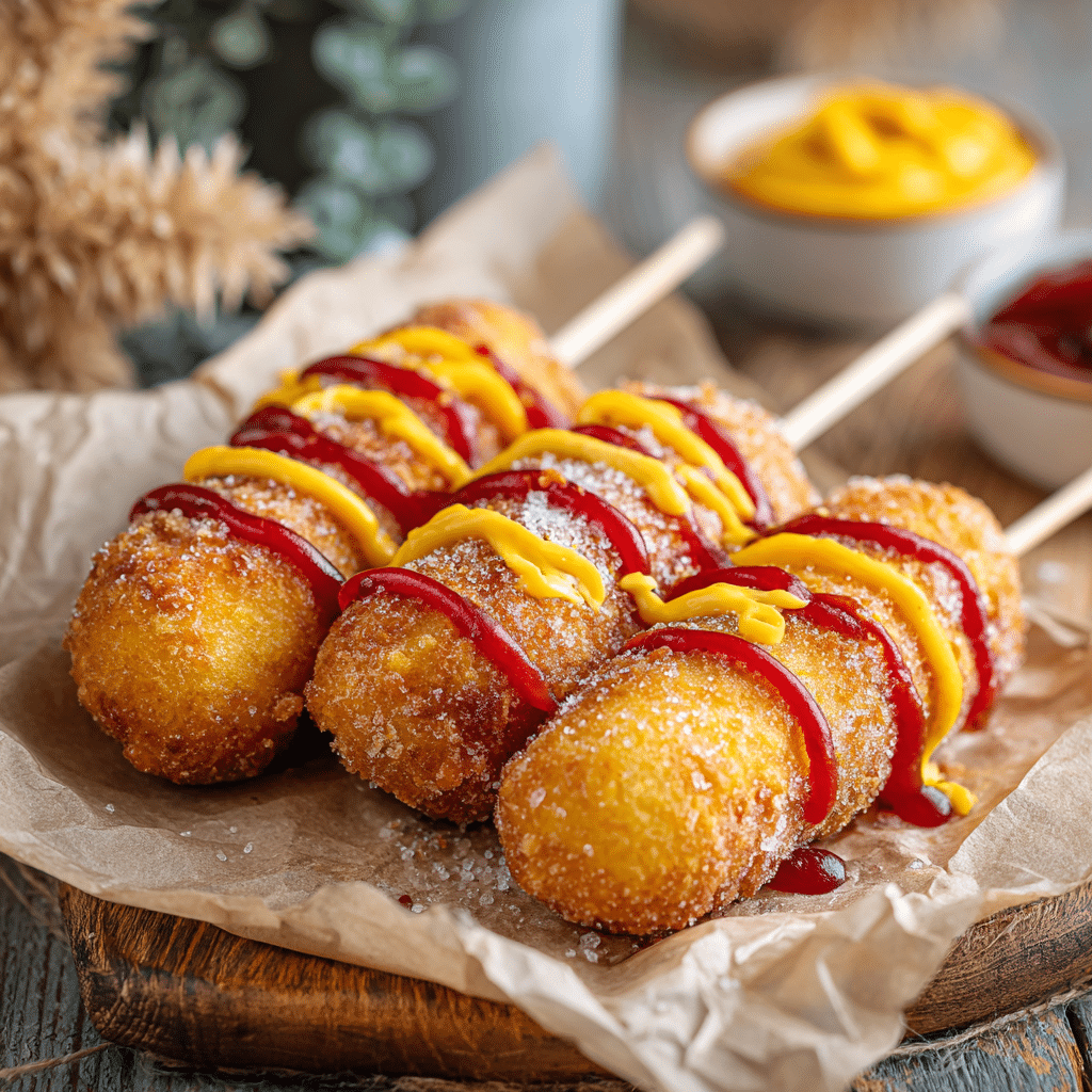 Korean Corn Dogs - Recipe Image