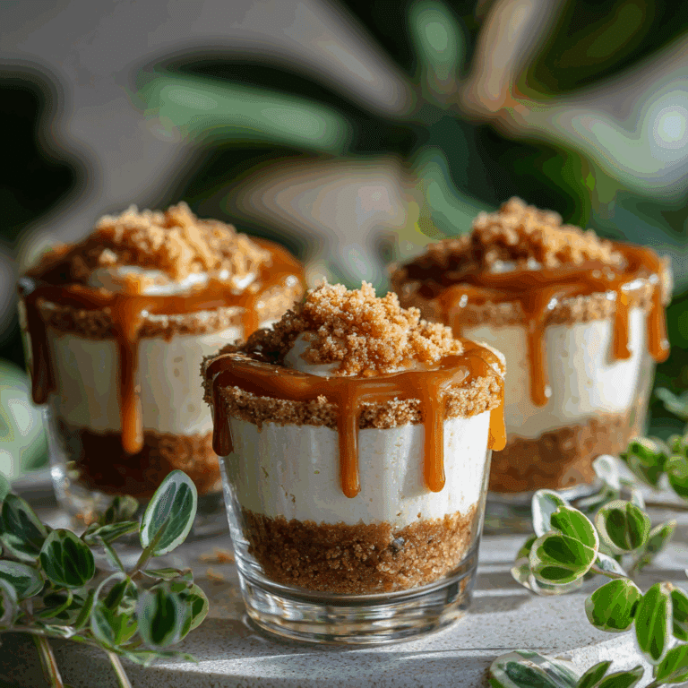 Biscoff Cheesecake Cups
