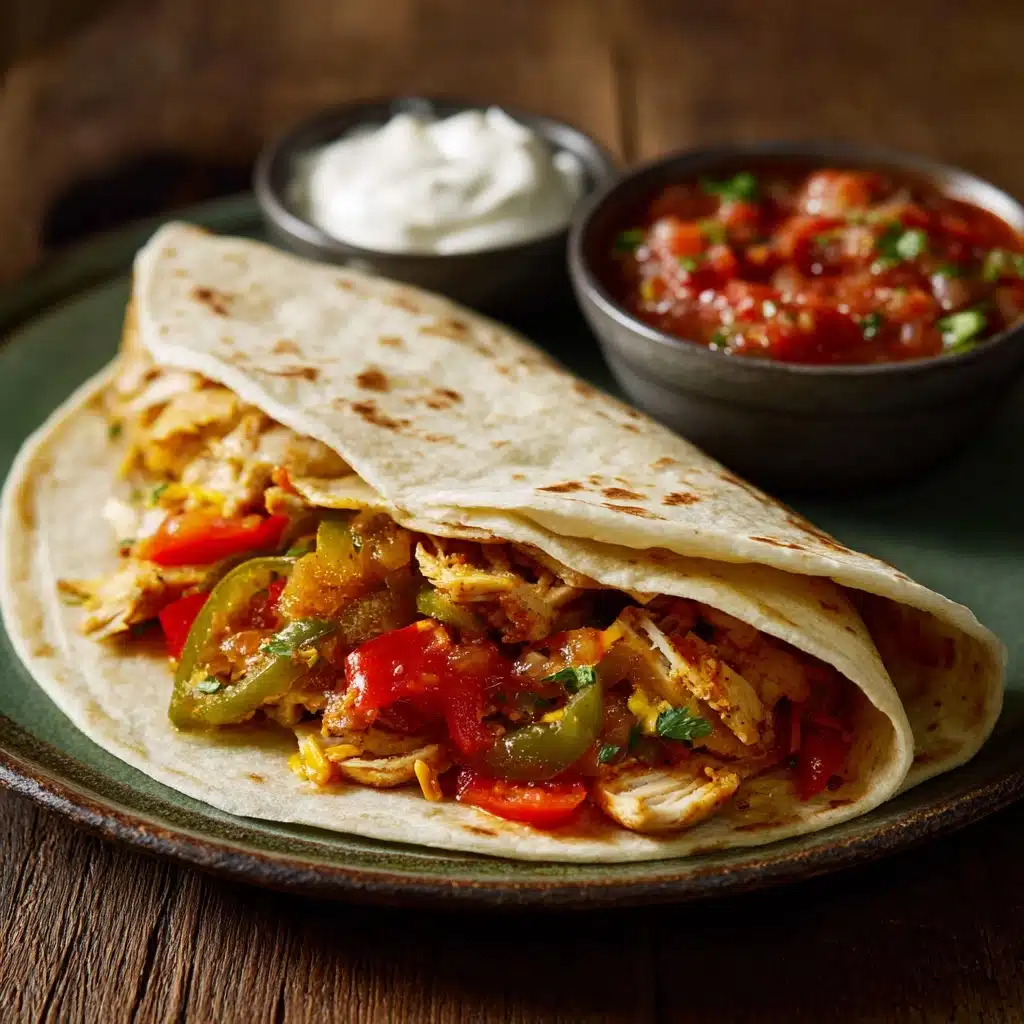 Chicken Fajitas with Bell Peppers Recipe - Recipe Image