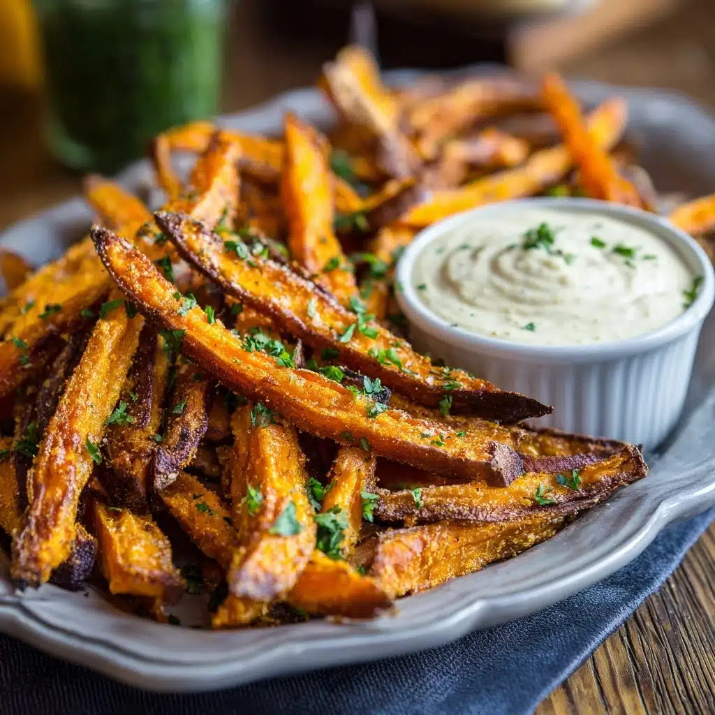 Sweet Potato Fries with Garlic Aioli Recipe