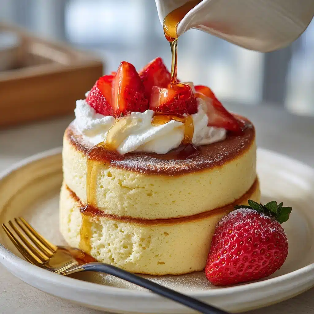 Fluffy Japanese Soufflé Pancakes Recipe - Recipe Image
