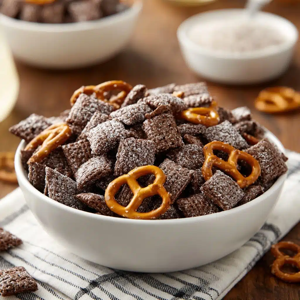 Brownie Batter Puppy Chow Recipe - Recipe Image