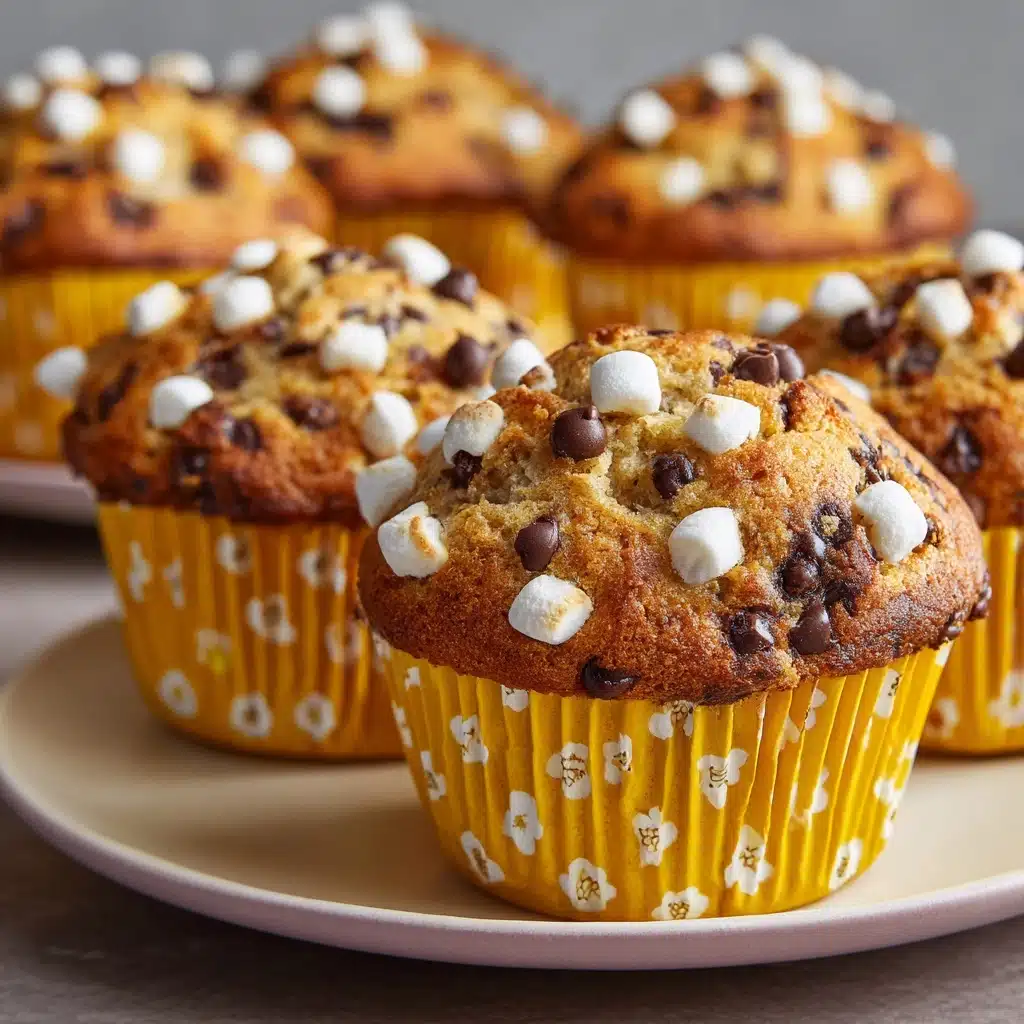 Banana S’mores Muffins Recipe - Recipe Image