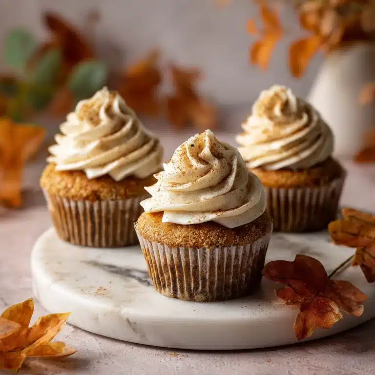 Butternut Squash Cupcakes with Maple Frosting Recipe