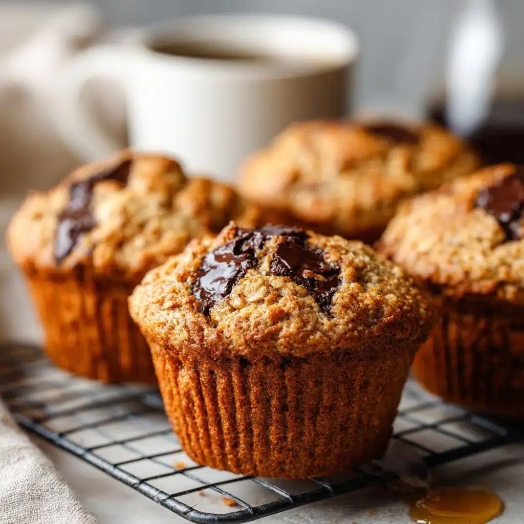 Dark Chocolate Oat Muffins Recipe