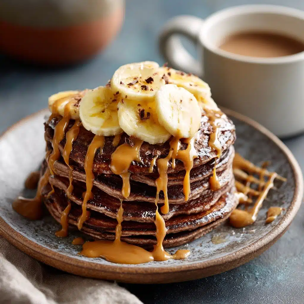 Dark Chocolate Protein Pancakes Recipe - Recipe Image