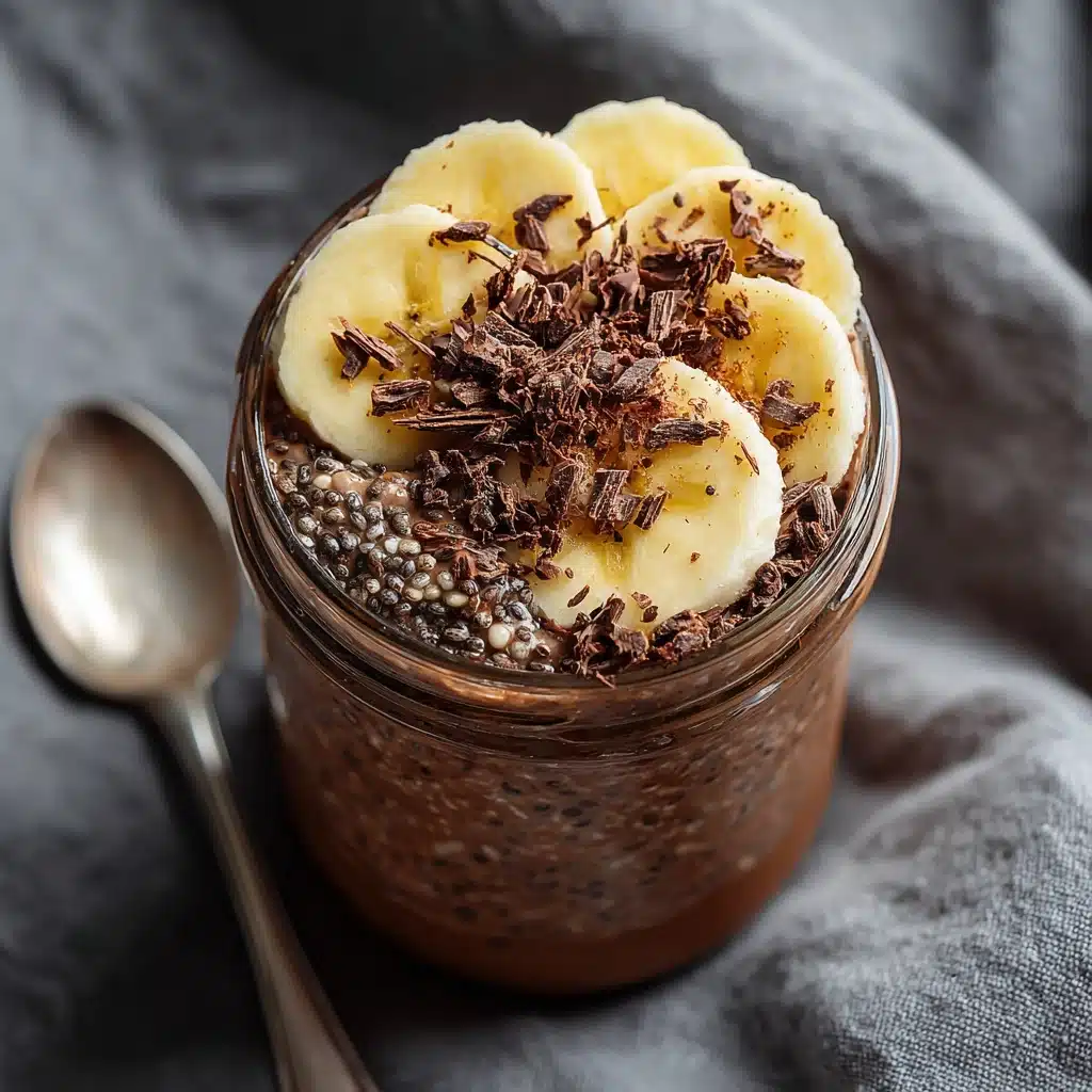 Dark Chocolate Overnight Oats Recipe - Recipe Image