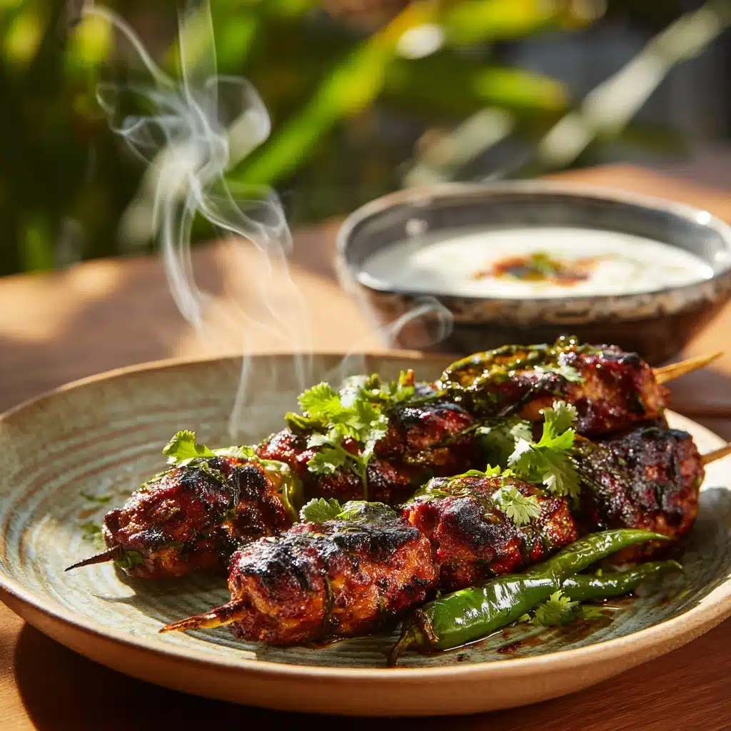 Bihari Kebab with Spiced Yogurt Recipe - Recipe Image