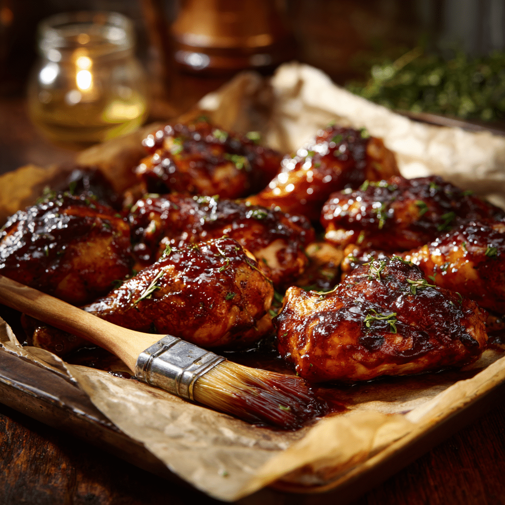 BBQ Chicken Legs (Oven-Baked) Recipe - Recipe Image