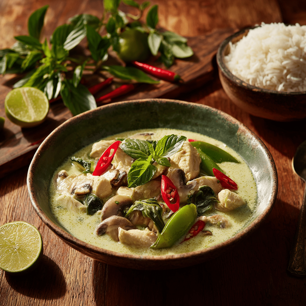 Thai Curry Chicken Recipe - Recipe Image