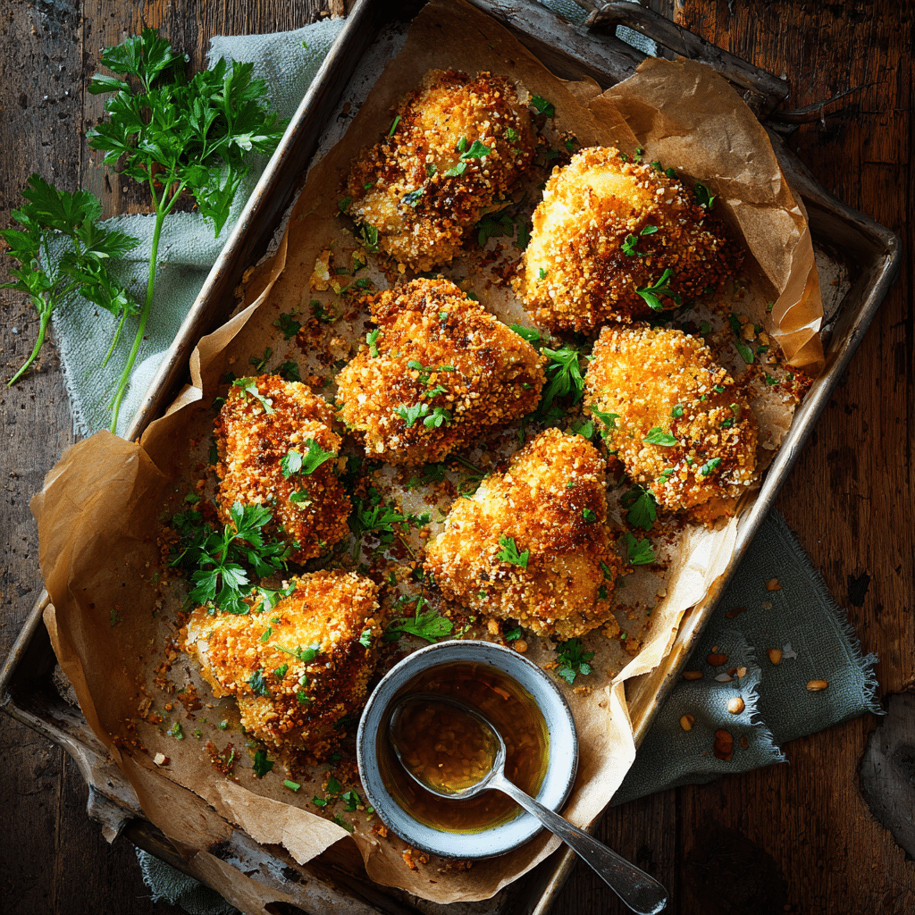 Crispy Chicken Thighs Recipe - Recipe Image