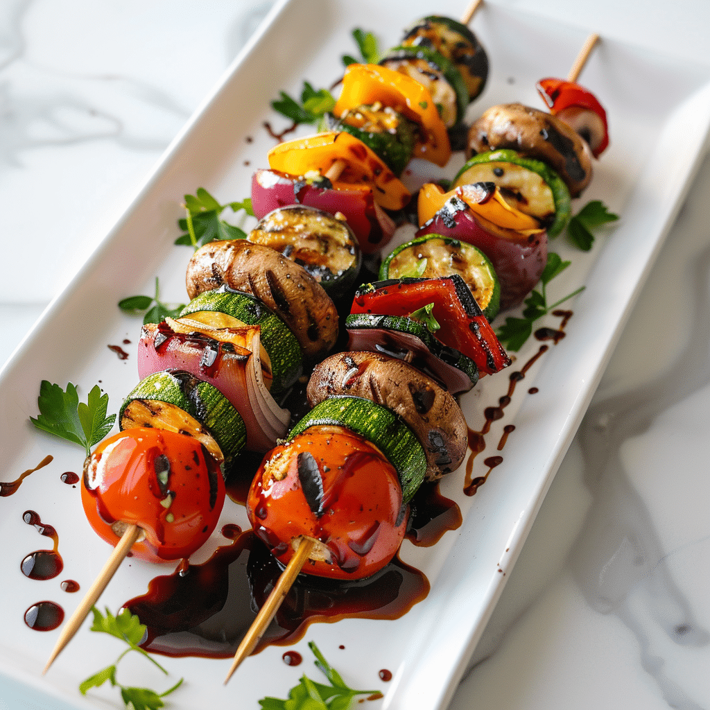 Grilled Veggie Skewers Recipe - Recipe Image