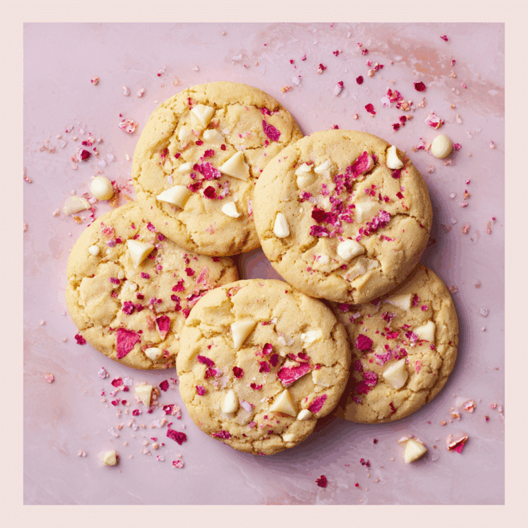 White Chocolate Raspberry Cookies