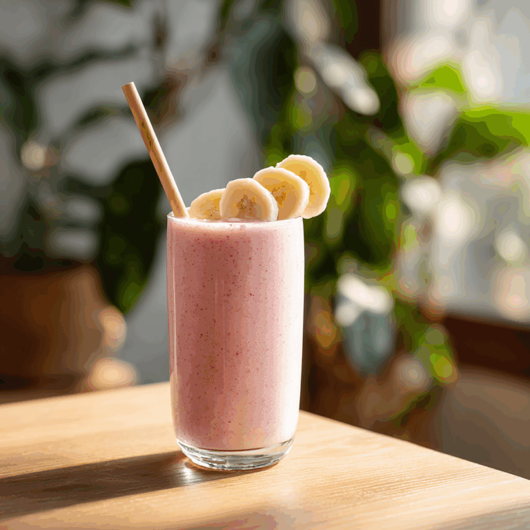 Strawberry Banana Smoothie Recipe