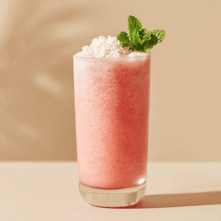 Strawberry Coconut Refresher Recipe