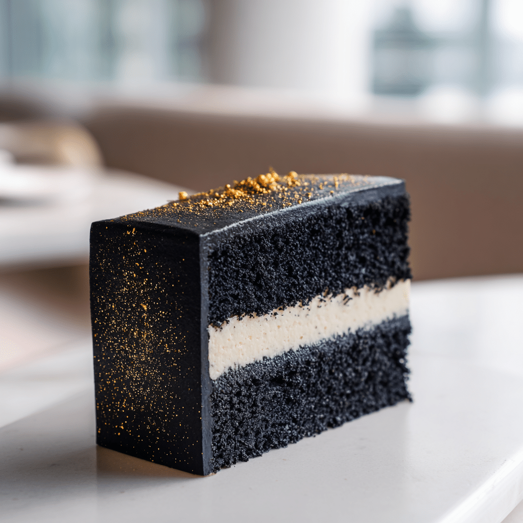 Midnight Black Velvet Cake Recipe - Recipe Image