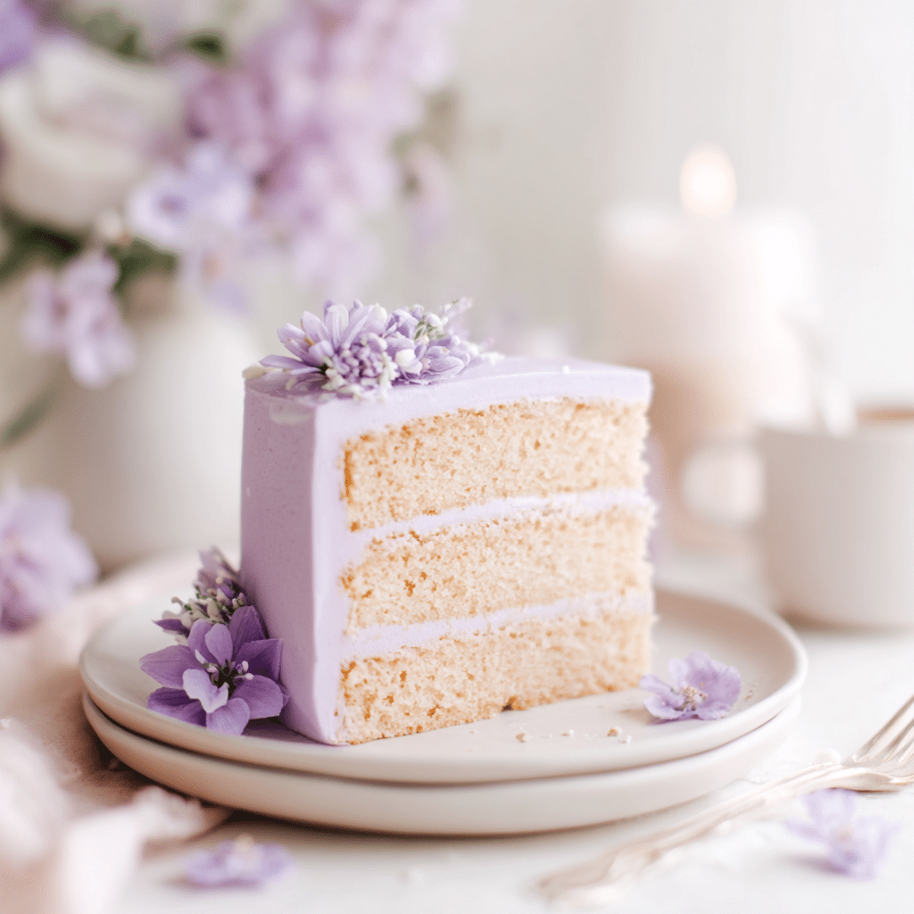 Lavender Dream Cake Recipe - Recipe Image
