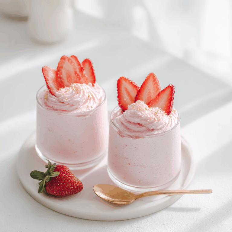 Strawberry Yogurt Mousse Recipe