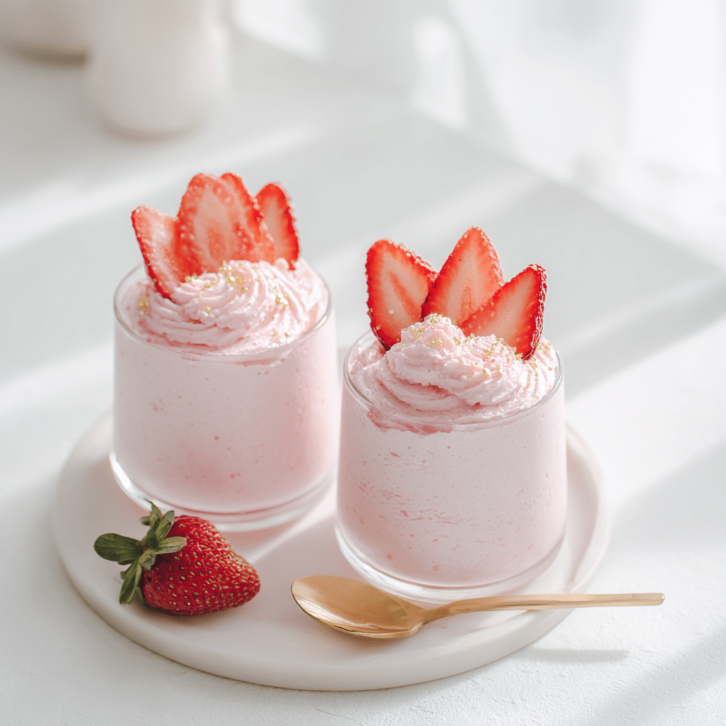 Strawberry Yogurt Mousse Recipe
