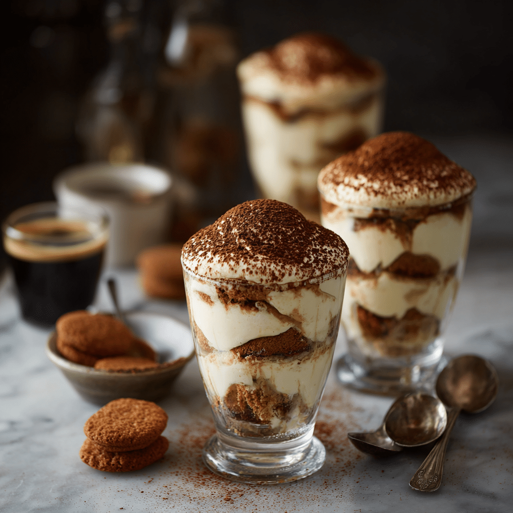 Coffee Tiramisu Cups Recipe - Recipe Image
